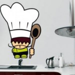 vinilo decorativo chef