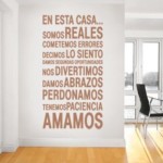 Vinilo Decorativo Frase