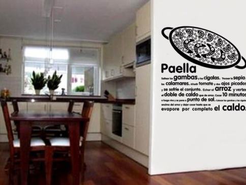 Vinilo Decorativo Paella