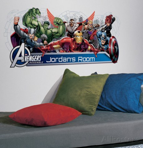 Vinilo Decorativo Avengers