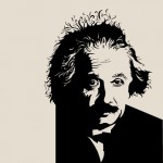 Vinilo decorativo Einstein