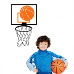 Vinilo decorativo para peques con el tablero de baloncesto