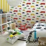 Vinilo Decorativo lleno de coches para niños