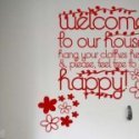 Vinilo Decorativo de Bienvenida