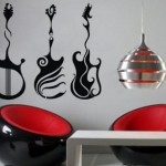 3 Guitarras para la pared ¡y qué guitarras!