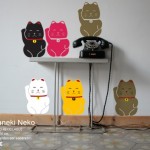 Los Maneki Neko o gatos de la fortuna de la cultura japonesa