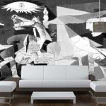 El Guernica de Picasso en la sala, en el Dormitorio ¡hermoso!