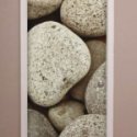 Vinilo Decorativo puerta con piedras