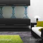 Columnas adhesivas como recurso decorativo