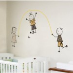 Hermoso vinilo decorativo infantil 