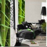 Un mural de bamboo para tus ambientes