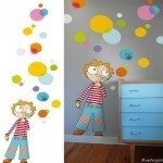 Vinilo infantil con Burbujas