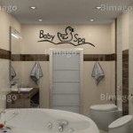 vinilo cuarto de baño infantil