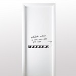 vinilo puerta infantil