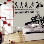 Un vinilo decorativo para hacer “evolucionar” tus paredes