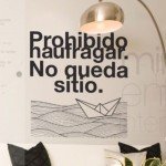 Puro diseño y una frase enigmática para decorar 