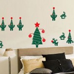 Vinilo Decorativo Arbol de Navidad