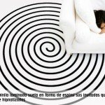 Vinilo Decorativo en espiral para el suelo