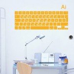 Vinilo Decorativo con un teclado con los atajos Ai