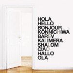 “Hola” en muchos idiomas