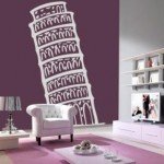 La torre de Pisa en un vinilo decorativo único para tu pared