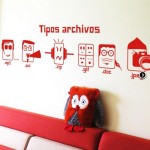 Un regalo geek ¡las caritas de los archivos!