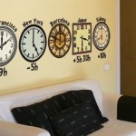 Vinilo Decorativo Relojes