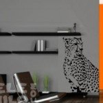 Decora con un imponente leopardo