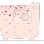 Simpática figura felina