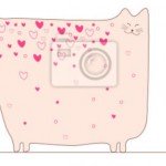 Simpática figura felina