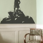 Vinilo Decorativo Mar de niebla