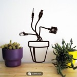 Vinilo Planta Artificial