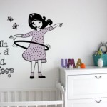Leve, gracioso; muy lindo recurso decorativo para el dormitorio infantil