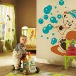 Vinilo Decorativo Oso con Burbujas