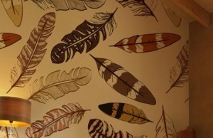 Vinilo Decorativo Plumas