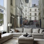 Vinilo decorativo suburbio urbano