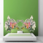 Vinilo Decorativo cabecero de cama