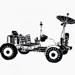 Rover Lunar, decora al mejor estilo del Apolo 11