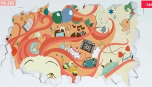 Vinilo Decorativo para chicas