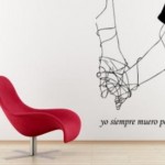 Mi mano y tu mano envueltas de amor