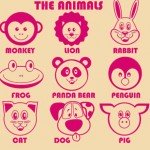 Animalitos simpáticos con sus nombres en Inglés para los peques