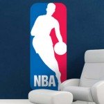 El logo de la NBA para el dormitorio juvenil