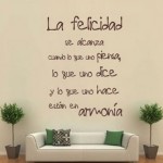 Vinilo Decorativo Felicidad