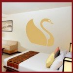 Un elegante cisne para decorar la pared