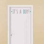 Agradable a la vista; un detalle para la puerta del dormitorio del peque