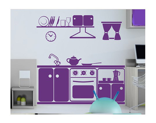 Vinilo decorativo cocina para pared