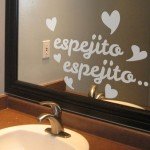 Espejito, espejito, para decorar el baño