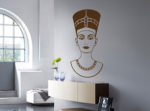 Vinilo decorativo de Nefertiti