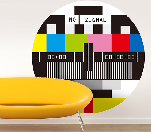 Vinilo de carta de ajuste de TV