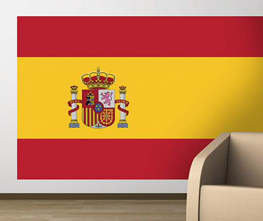 Vinilo decorativo bandera España